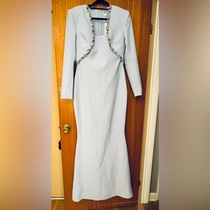 Safiyaa Light Blue Jana Dress